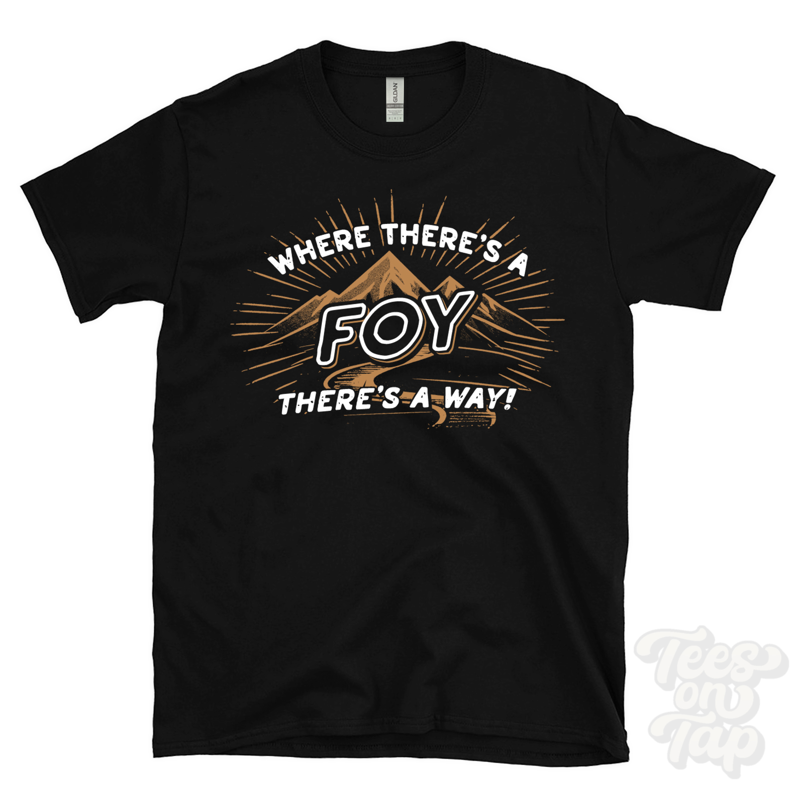 WHERE THERE'S A FOY... T-SHIRT name surname funny family gift idea - Picture 5 of 6