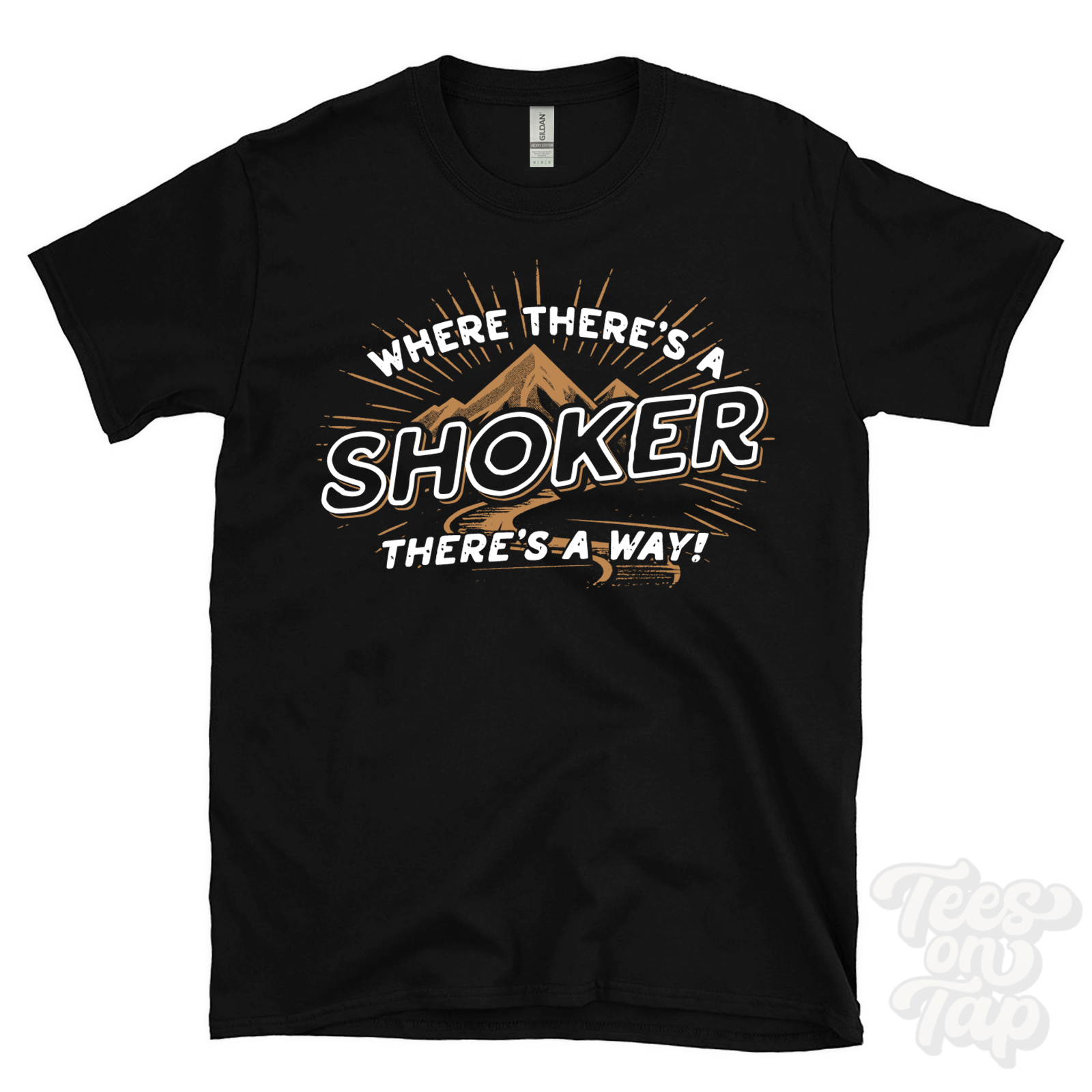 WHERE THERE'S A SHOKER... T-SHIRT name surname funny family gift idea - Picture 5 of 6