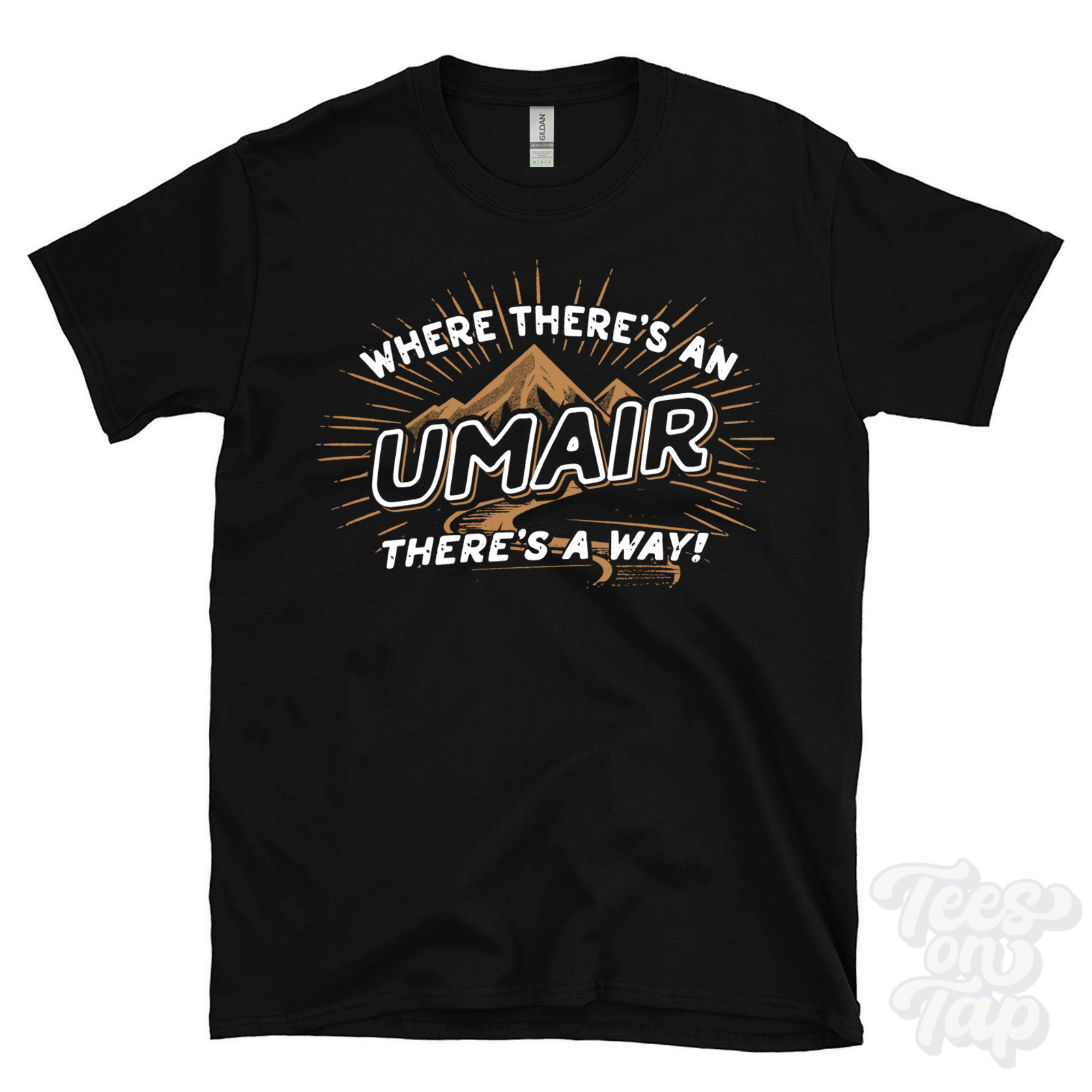 WHERE THERE'S AN UMAIR... T-SHIRT name surname funny family gift idea - Picture 5 of 6